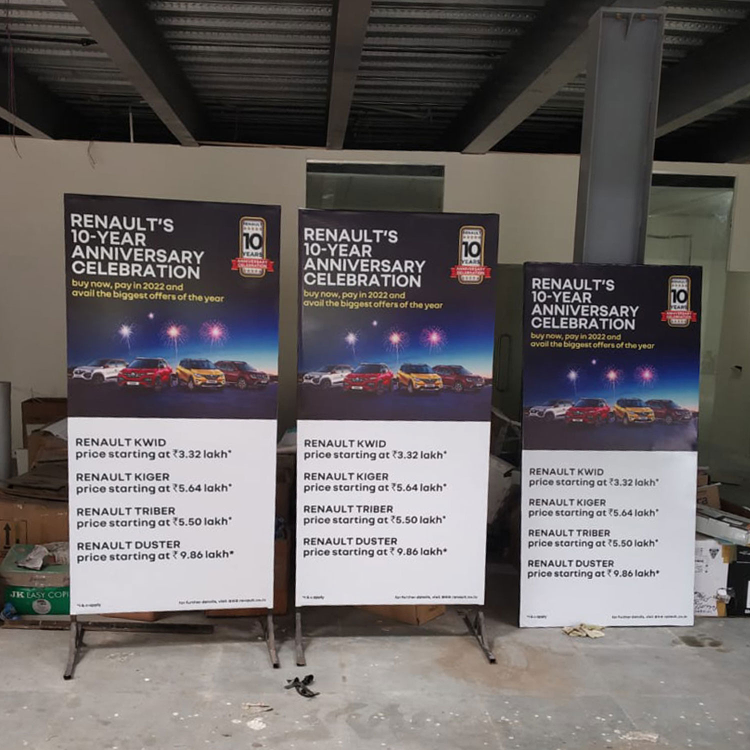 Flex printing gate arch, flex standee